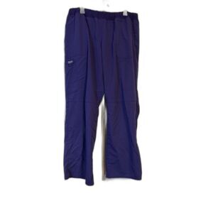 #049 - Cherokee Workwear Grape Scrub Pants - XL